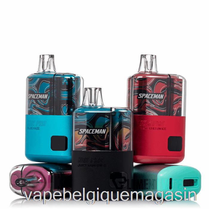 Vape Shop Bruxelles Spaceman 10k Pro Jetable Pomme Verte Razz